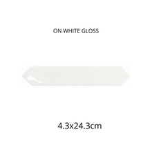 Cargar imagen en el visor de la galería, OFF WHITE MATT/ ON WHITE GLOSS
