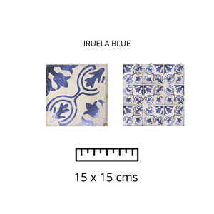 IRUELA BLUE 15X15