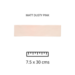 MATT DUSTY PINK 7.5X30