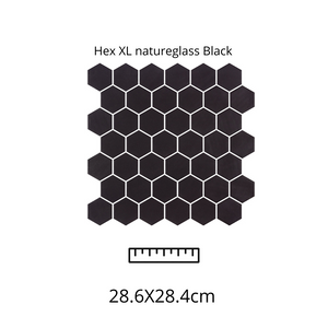 Hex XL Natureglass Black