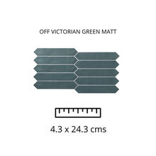Cargar imagen en el visor de la galería, OFF VICTORIAN GREEN MATT/ ON VICTORIAN GREEN GLOSS
