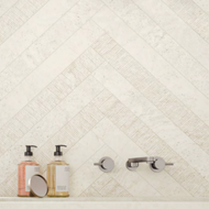 UNIQUE TRAVERTINE MINIMAL WHITE 7.5X60