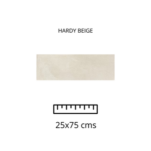 HARDY BEIGE 25X75