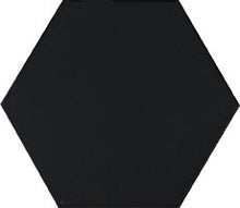 Cargar imagen en el visor de la galería, HEXAGONAL FLAT BLACK 19.8X22.8
