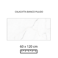 Cargar imagen en el visor de la galería, CALACATTA BIANCO PULIDO 60X120
