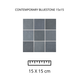CONTEMPORARY BLUESTONE 15X15
