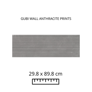 GUBI WALL ANTHRACITE PRINTS