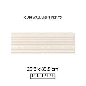 GUBI WALL LIGHT PRINTS