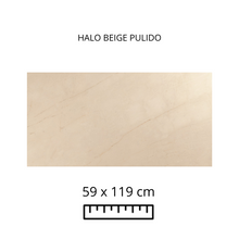 Cargar imagen en el visor de la galería, HALO BEIGE PULIDO 59X119
