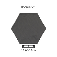 Cargar imagen en el visor de la galería, HEXAGON VINTAGE 17.5 X 20.2
