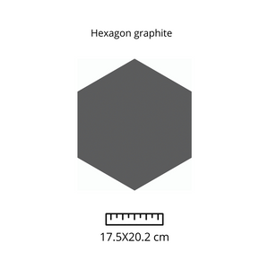 HEXAGON 17.5 X 20.2 (MATE)