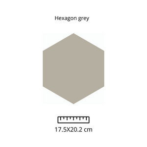 HEXAGON 17.5 X 20.2 (MATE)