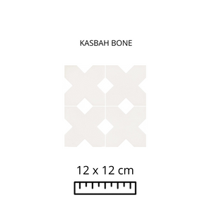 KASBAH BONE 12X12