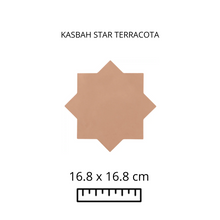 Cargar imagen en el visor de la galería, KASBAH STAR TERRACOTA 16.8X16.8
