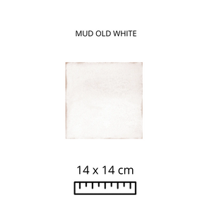MUD OLD WHITE 14X14
