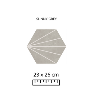 SUNNY GREY 23X26