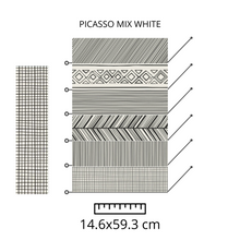 Cargar imagen en el visor de la galería, PICASSO MIX 14.6X59.3 (PRECIO X CAJA / 0.925MTS2)
